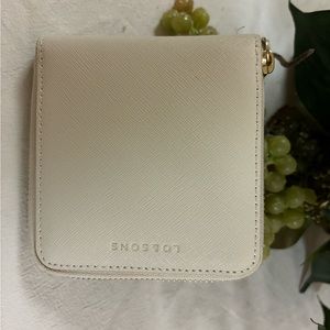 Lo&sons cream wallet, 4" new